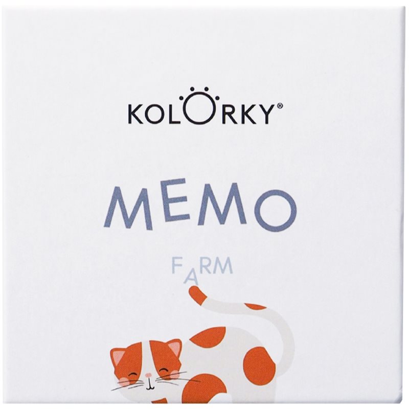 Kolorky Memo Game Farm Memóriajáték 20 db