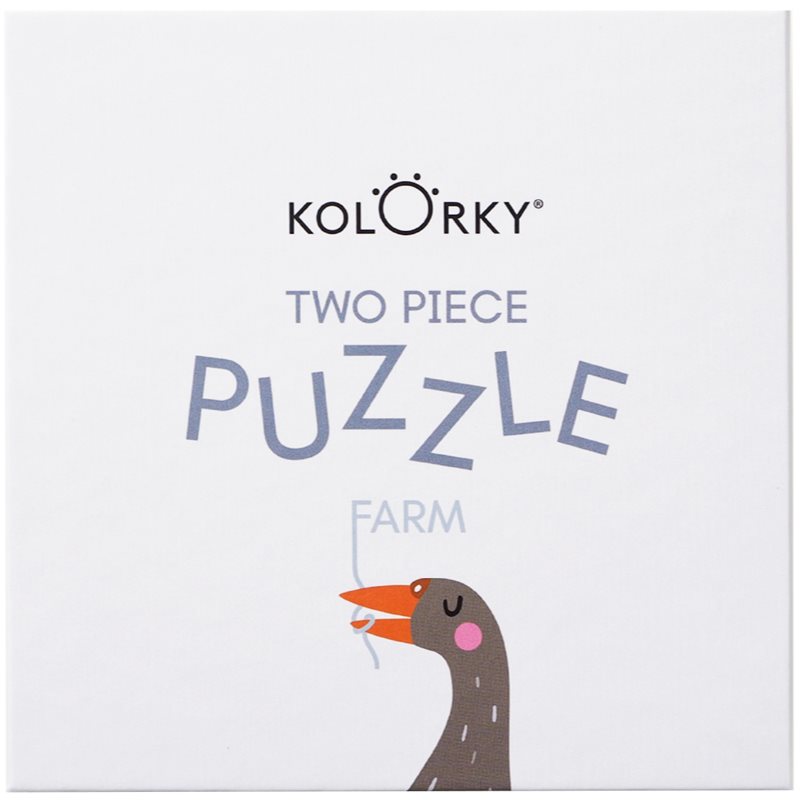 Kolorky Puzzle Two Piece Farm kirakó 10 db