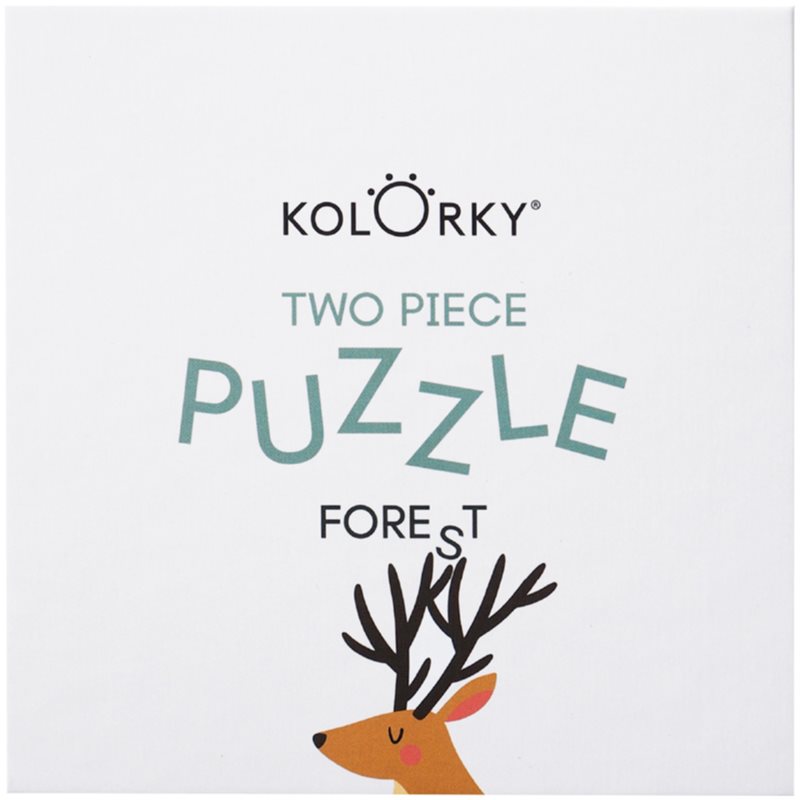 Kolorky Puzzle Two Piece Forest kirakó 10 db