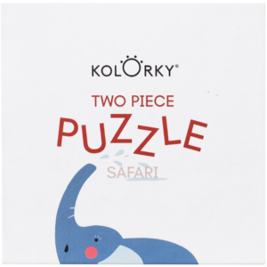 Kolorky Puzzle Two Piece Safari kirakó 10 db
