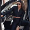 Komplet damski sportowy PANAMERA II czarny Dstreet