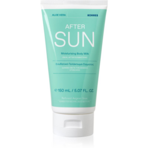 Korres Aloe Vera hidratáló testápoló tej napozás után 150 ml