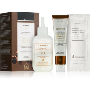 Korres Argan Oil tartós hajfesték Argán olajjal árnyalat 2.1 Blue Black 50 ml-Ár