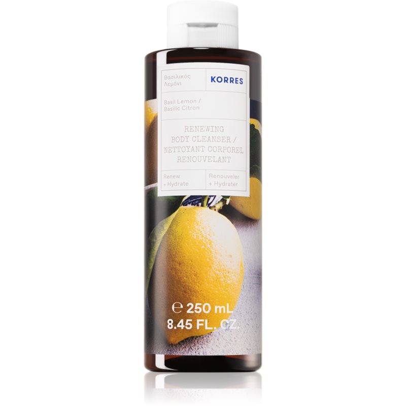 Korres Basil Lemon felfrissítő tusfürdő gél 250 ml-Ár