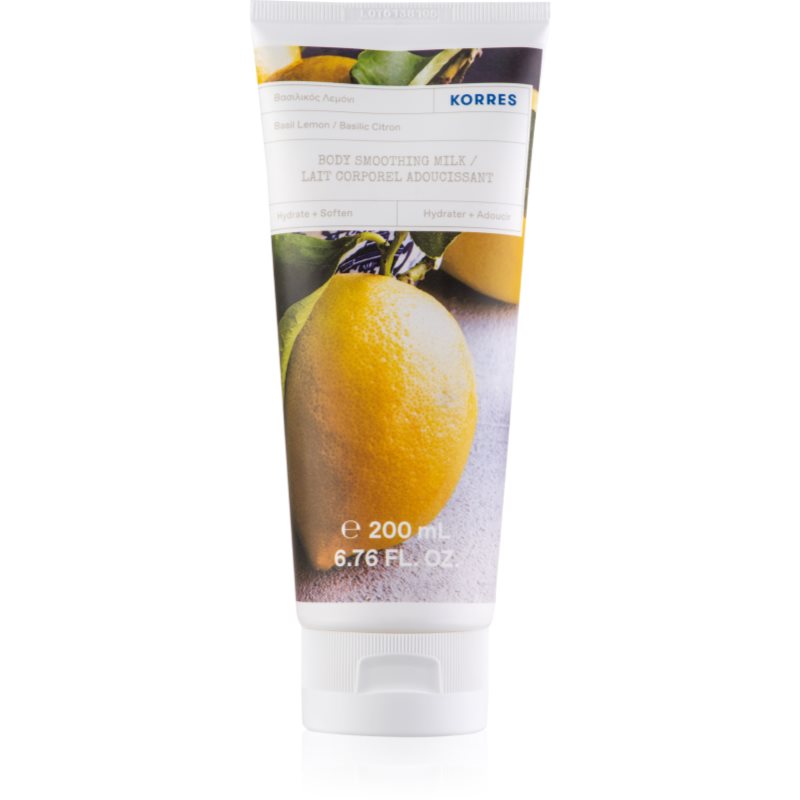 Korres Basil Lemon frissítő testápoló tej 200 ml-Ár