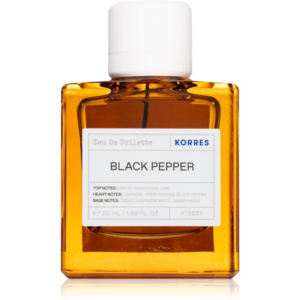 Korres Black Pepper Eau de Toilette uraknak 50 ml-Ár