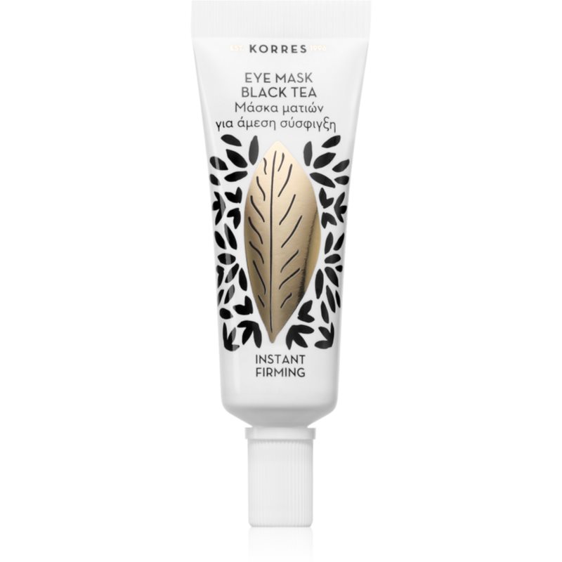 Korres Black Tea feszesítő maszk a szem köré 6 ml-Ár