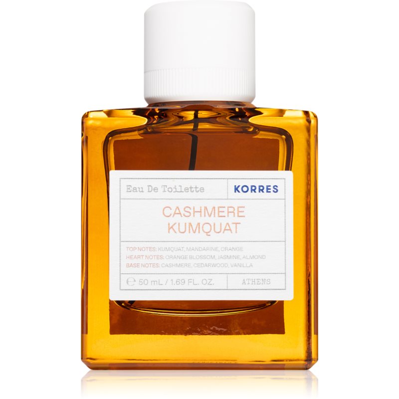 Korres Cashmere Kumquat Eau de Toilette hölgyeknek 50 ml-Ár