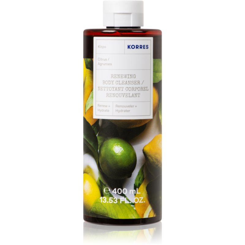 Korres Citrus energetizáló tusfürdő gél 400 ml-Ár