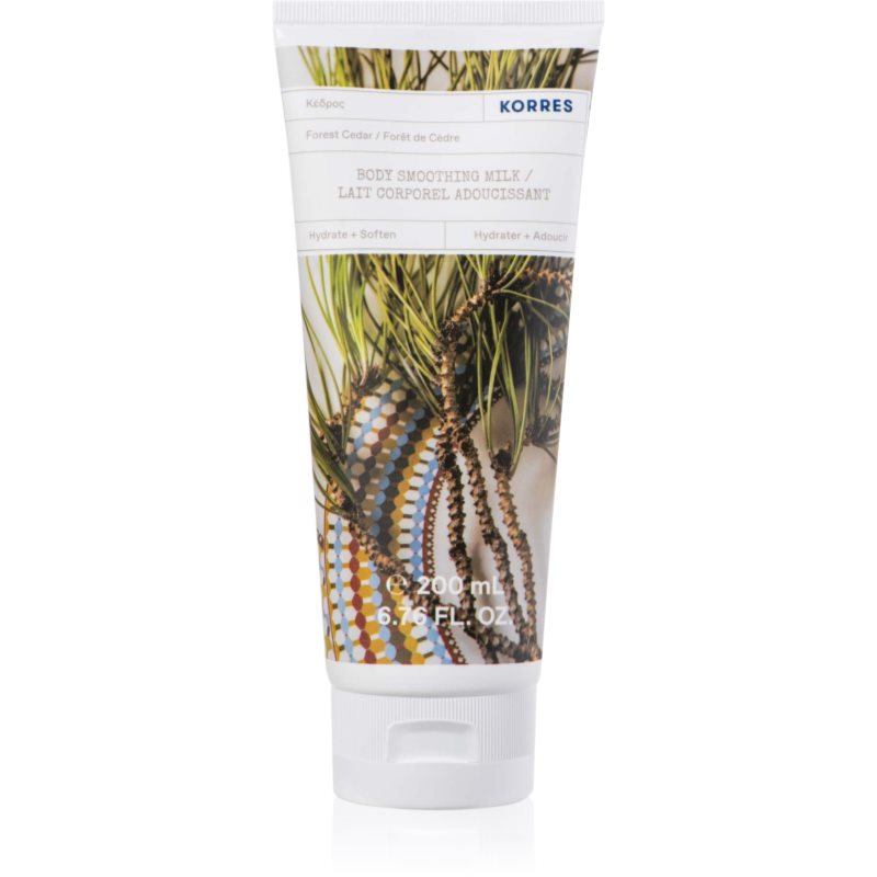 Korres Forest Cedar hidratáló testápoló tej mandulaolajjal 200 ml-Ár