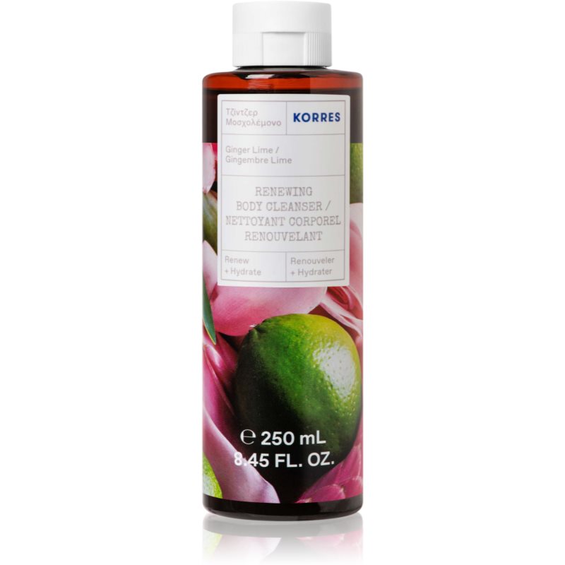 Korres Ginger Lime hidratáló tusoló gél 250 ml-Ár