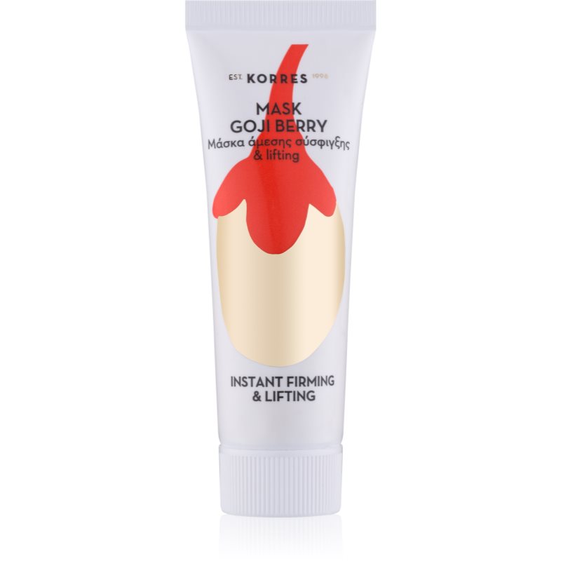 Korres Goji Berry kisimító és feszesítő maszk azonnali hatással 18 ml-Eredeti