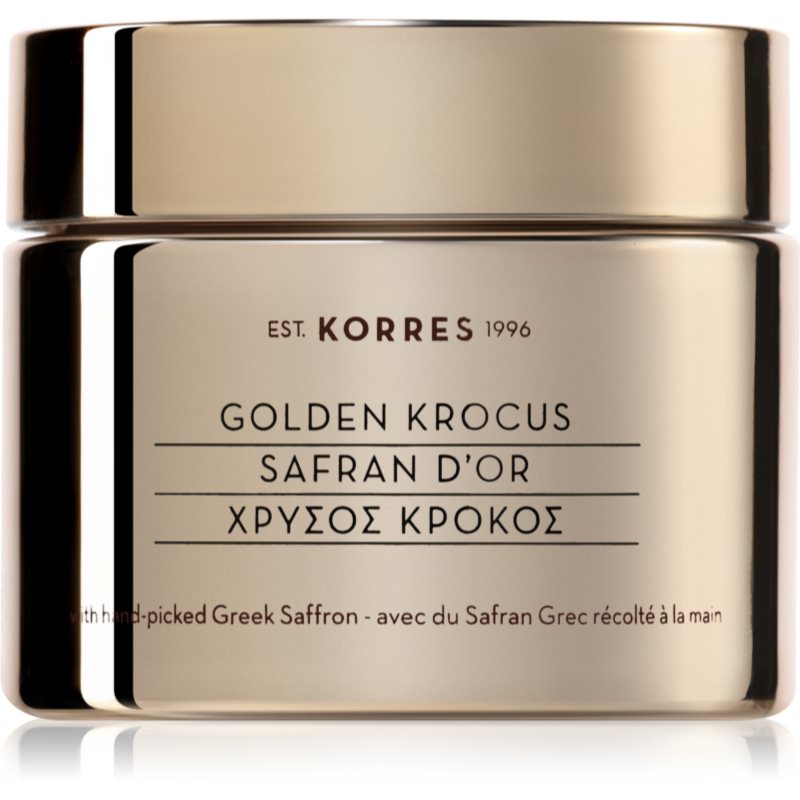 Korres Golden Krocus regeneráló arckrém az öregedés jelei ellen 50 ml-Ár