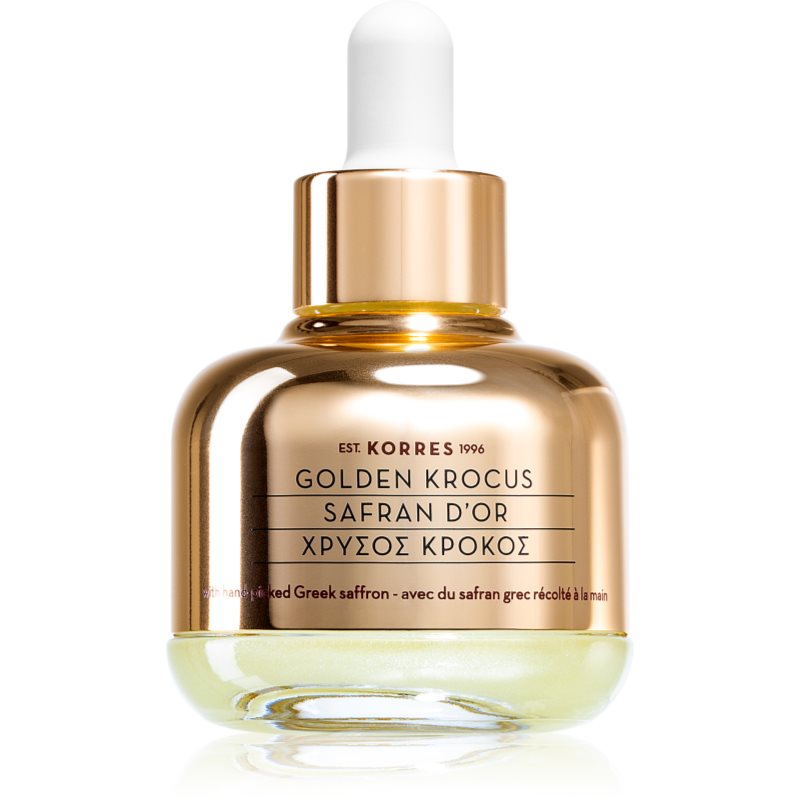 Korres Golden Krocus sáfrány elixír a bőr öregedése ellen 30 ml-Ár