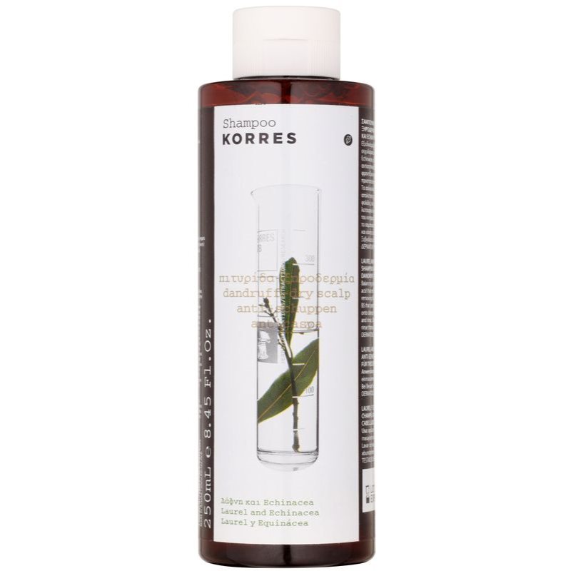 Korres Laurel & Echinacea korpásodás elleni sampon száraz bőrre 250 ml-Ár