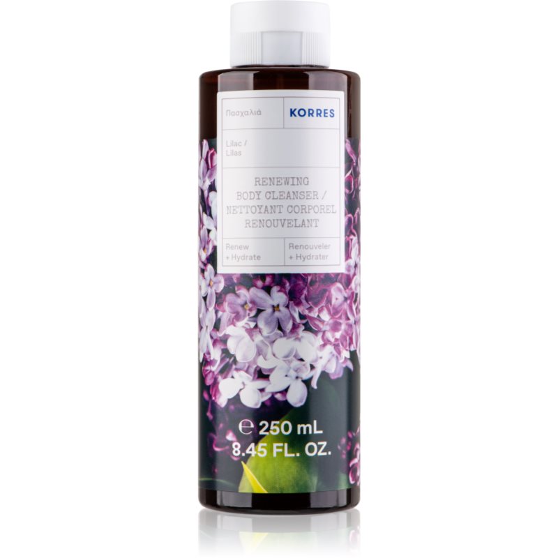 Korres Lilac bódító illatú tusfürdő virág illattal 250 ml-Ár