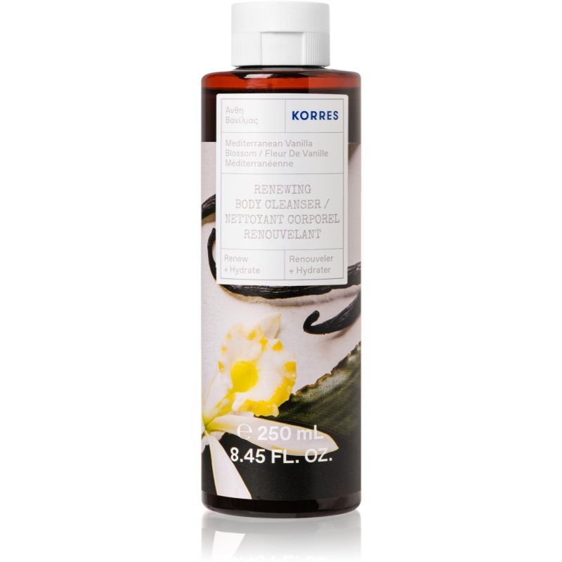 Korres Mediterranean Vanilla Blossom energizáló tusfürdő gél 250 ml-Ár