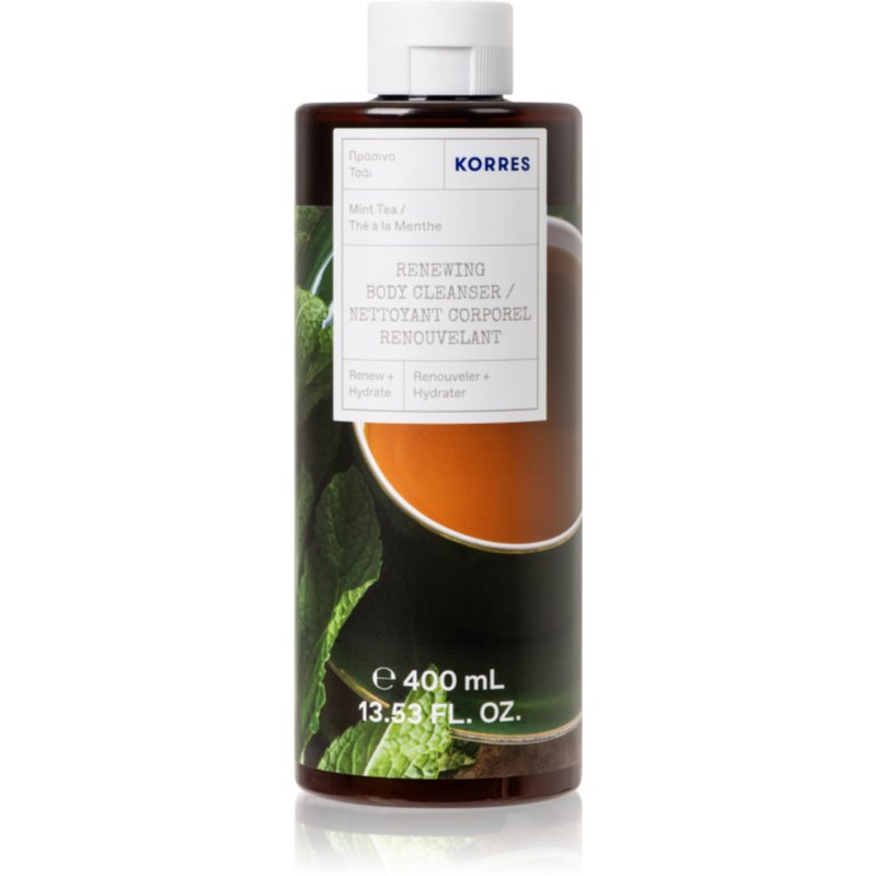 Korres Mint Tea felfrissítő tusfürdő gél 400 ml-Ár