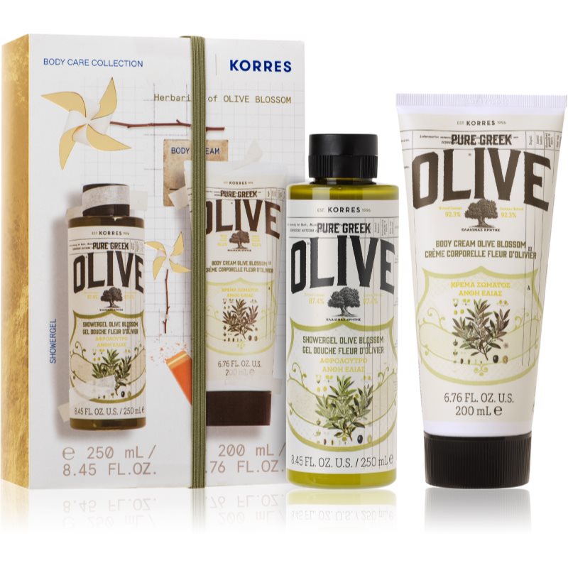 Korres Pure Greek Olive Blossom ajándékszett testre