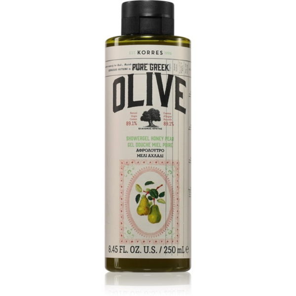 Korres Pure Greek Olive & Honey Pear felfrissítő tusfürdő gél 250 ml-Ár