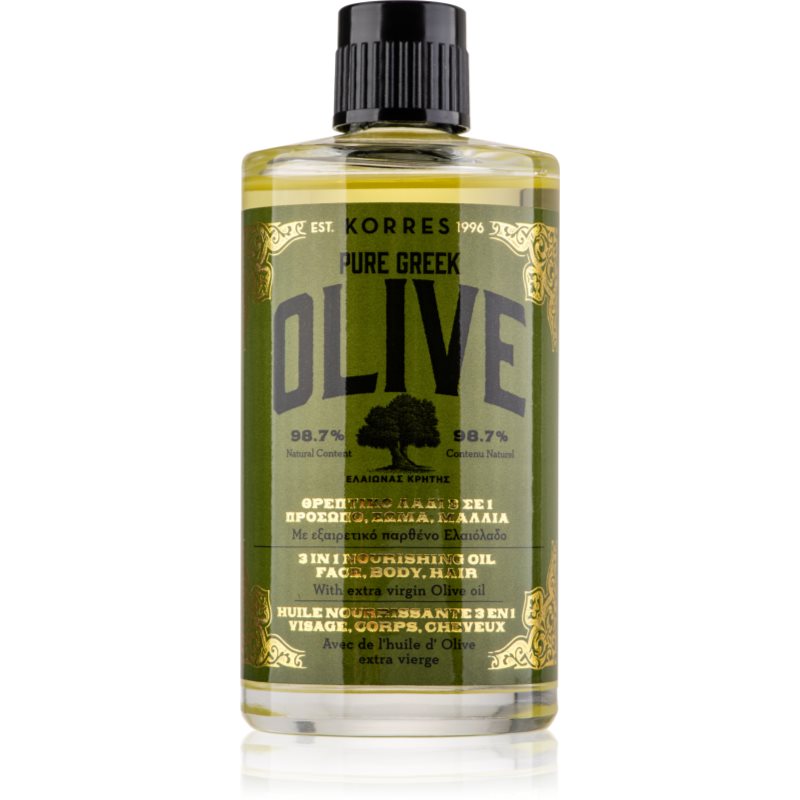 Korres Pure Greek Olive tápláló olaj arcra