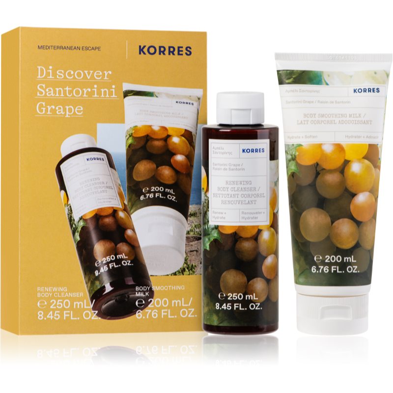 Korres Santorini Grape ajándékszett testre