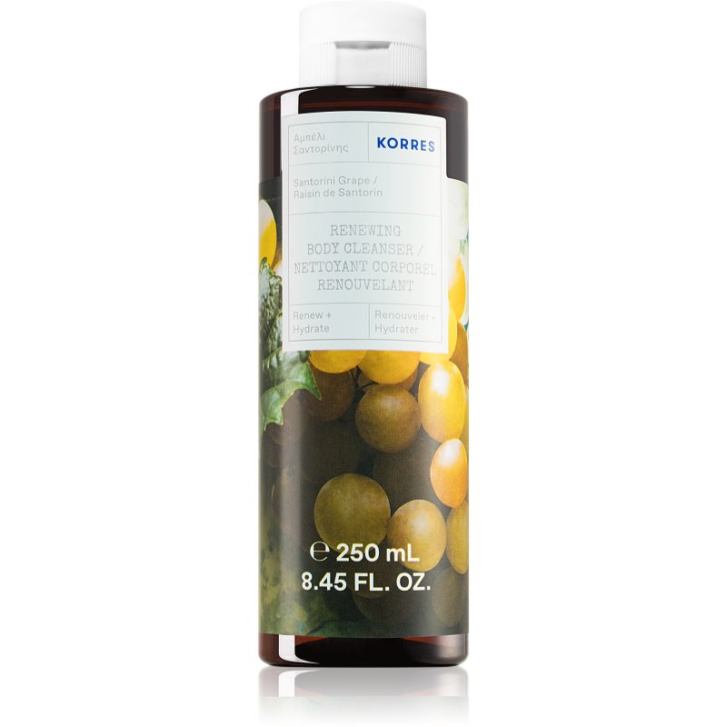 Korres Santorini Grape revitalizáló tusoló gél 250 ml-Ár