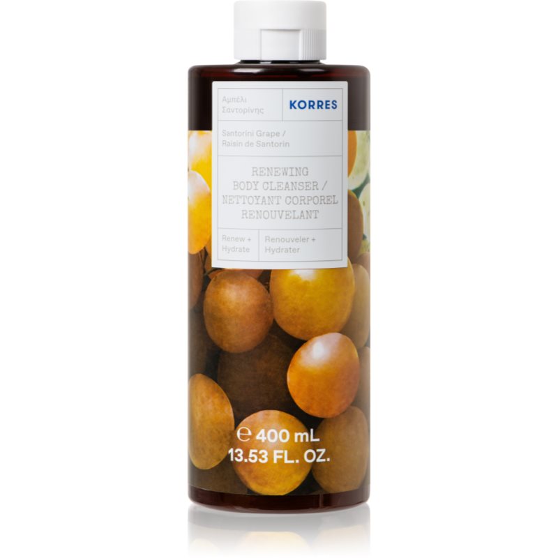 Korres Santorini Grape revitalizáló tusoló gél 400 ml-Ár