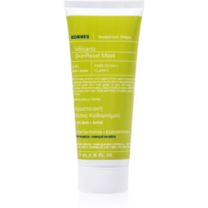 Korres Santorini Grape tisztító maszk aktív szénnel 70 ml-Ár