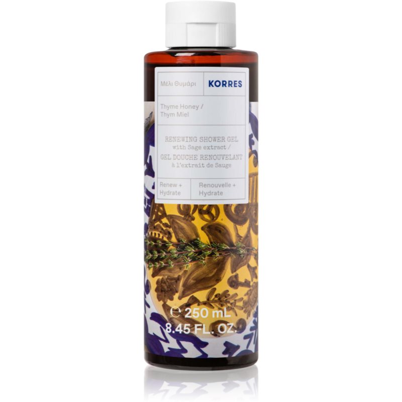 Korres Thyme & Honey gyengéd tusfürdő gél 250 ml-Ár