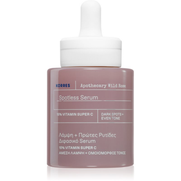 Korres Wild Rose bőrélénkítő szérum C-vitaminnal 30 ml-Eredeti