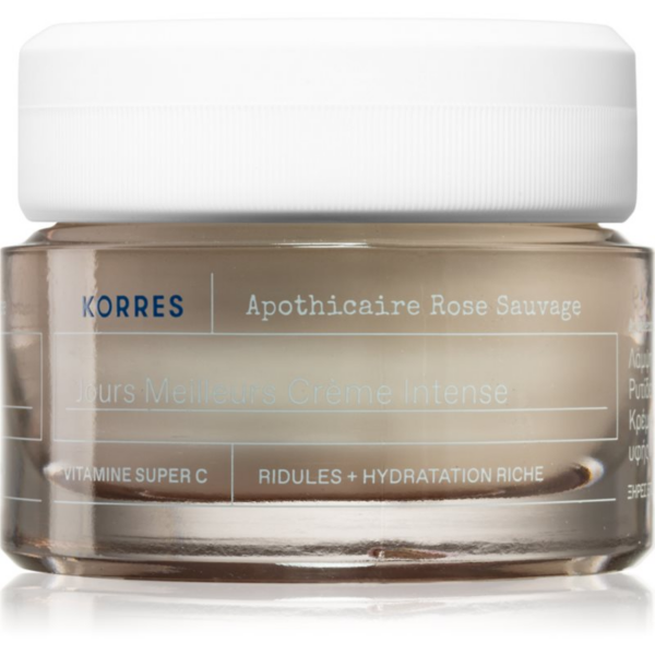 Korres Wild Rose élénkítő nappali krém száraz bőrre 40 ml-Ár