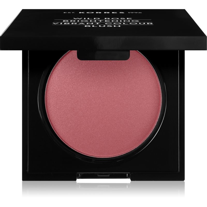 Korres Wild Rose púderes arcpír árnyalat 24 Dusty Rose 5.5 g