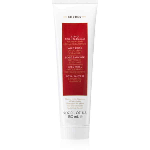 Korres Wild Rose tisztító és peelinges krém 150 ml-Ár