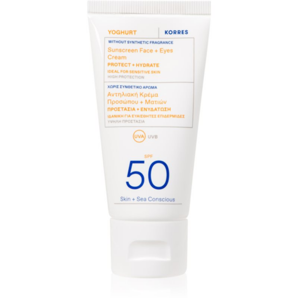 Korres Yoghurt védőkrém az arcra és a szem környékére SPF 50 50 ml-Ár Korres Yoghurt védőkrém az arcra és a szem környékére SPF 50 50 ml-Ár