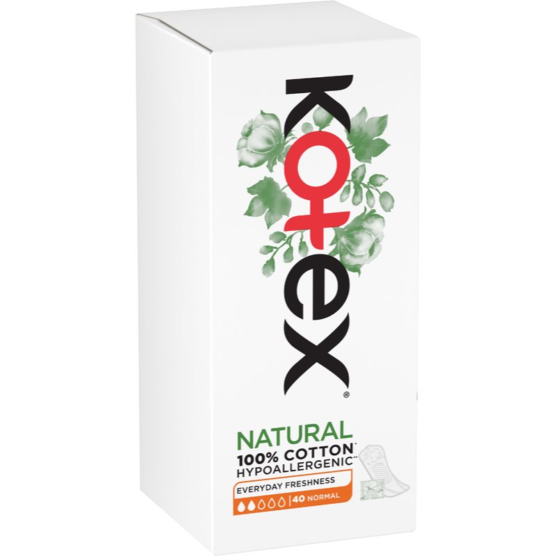 Kotex Natural Normal Everyday Freshness Liners tisztasági betétek 40 db-Ár