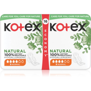 Kotex Natural Normal egészségügyi betétek 16 db-Ár