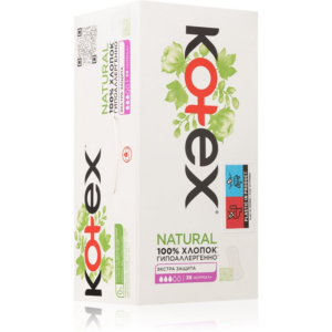 Kotex Natural Normal+ tisztasági betétek 36 db-Ár