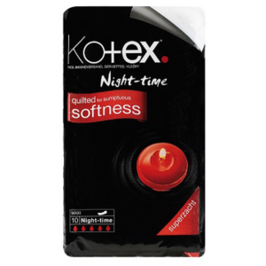 Kotex Night-time egészségügyi betétek 10 db-Eredeti