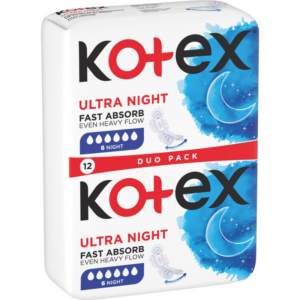 Kotex Ultra Comfort Night egészségügyi betétek 12 db-Eredeti