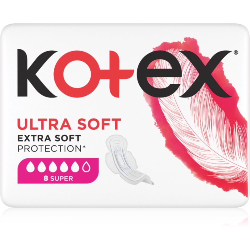 Kotex Ultra Soft Super egészségügyi betétek 8 db-Ár