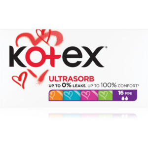 Kotex Ultra Sorb Mini tamponok 16 db-Ár