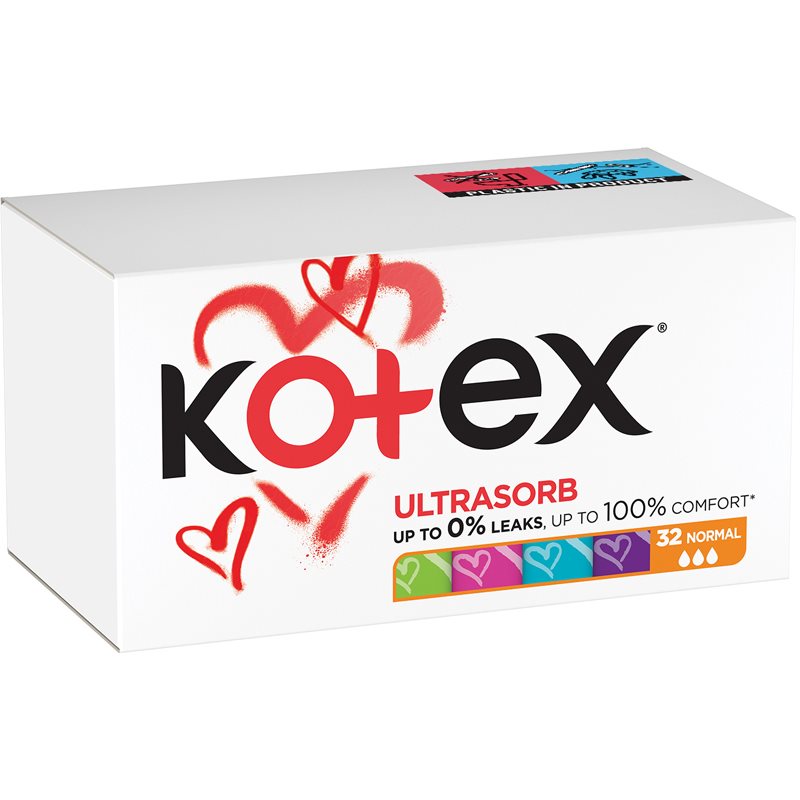 Kotex UltraSorb Normal tamponok 32 db-Eredeti