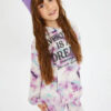Koton 4wkg10339ak Girls' Sweat Pink Patterned