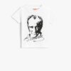 Koton Ataturk Printed T-Shirt Short Sleeved Cotton