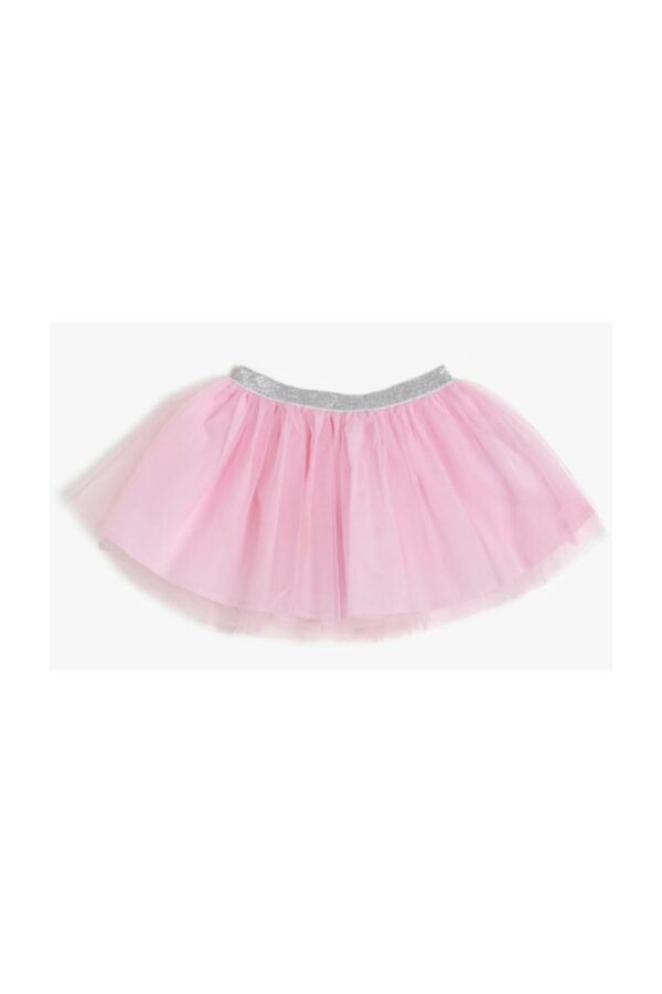 Koton Baby Girl Pink Skirt With Tulle Detail
