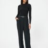 Koton Basic Knitwear Sweater Light Stand Collar Ribbed