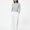 Koton Basic Knitwear Sweater Light Stand Collar Ribbed