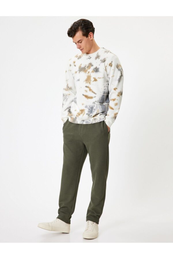 Koton Basic Sweatpants with Waist Tie and Pocket Detail