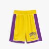 Koton Basketball Shorts Elastic Waist Printed
